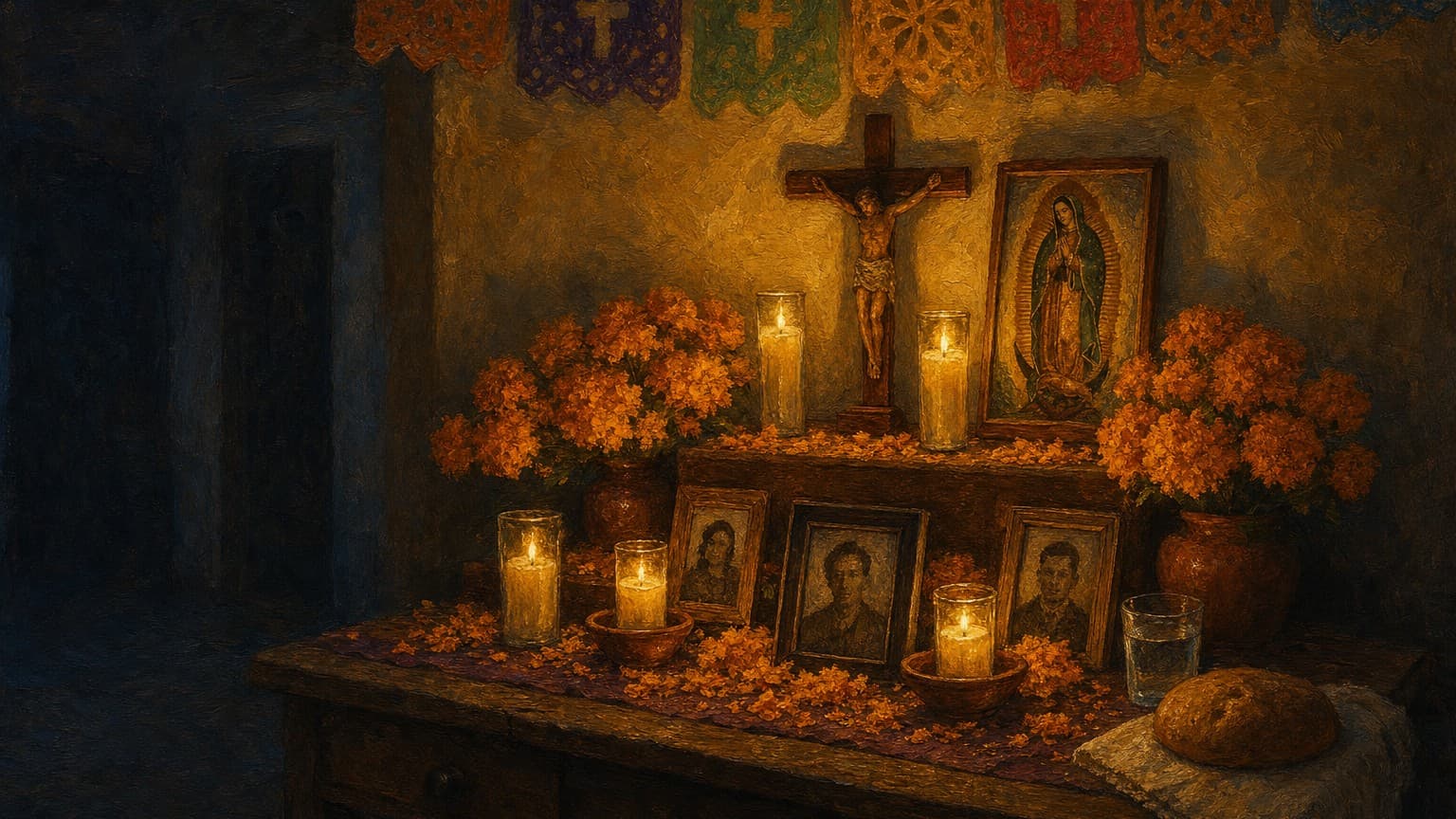 Oración para el altar de muertos