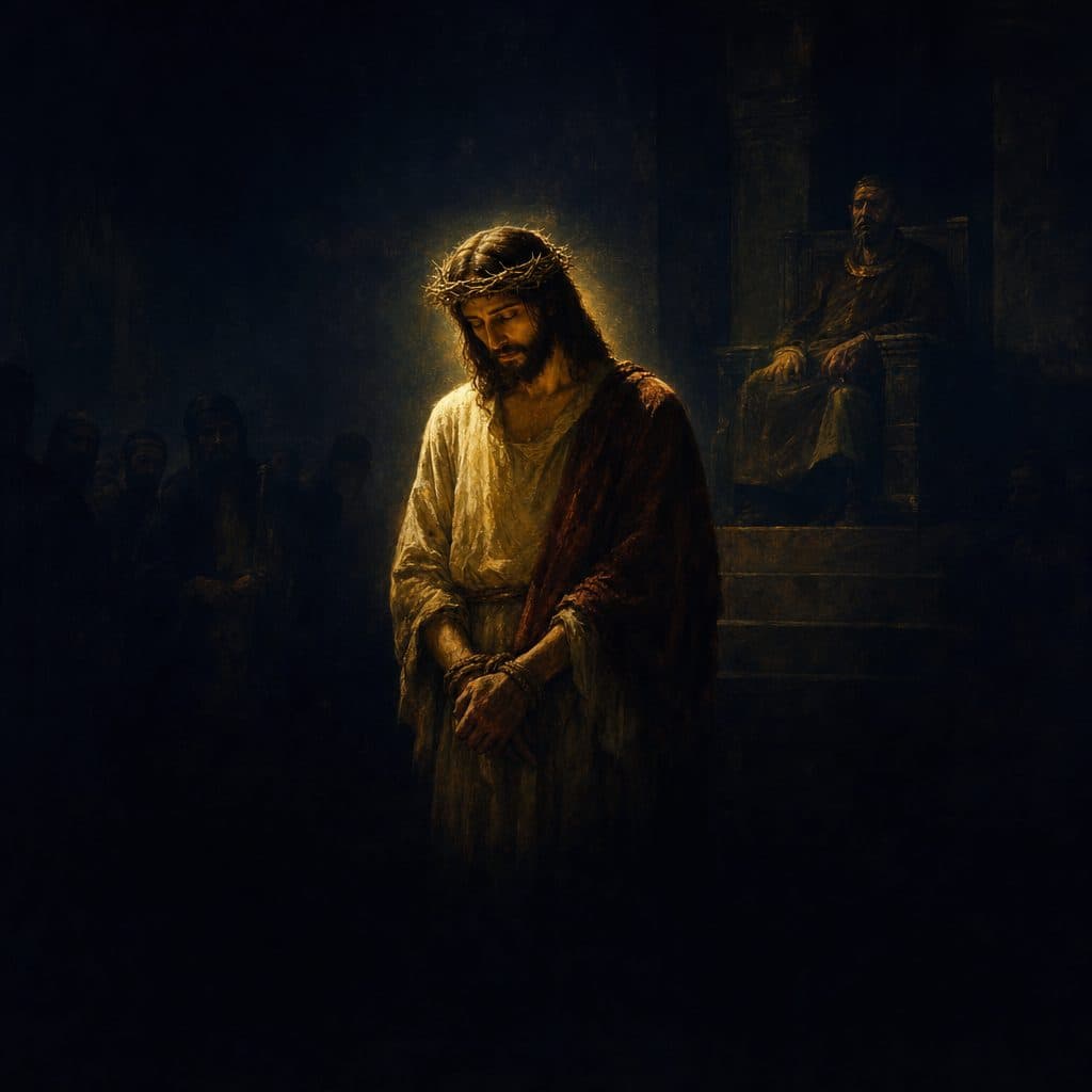 First Station — Jesus Is Condemned to Death