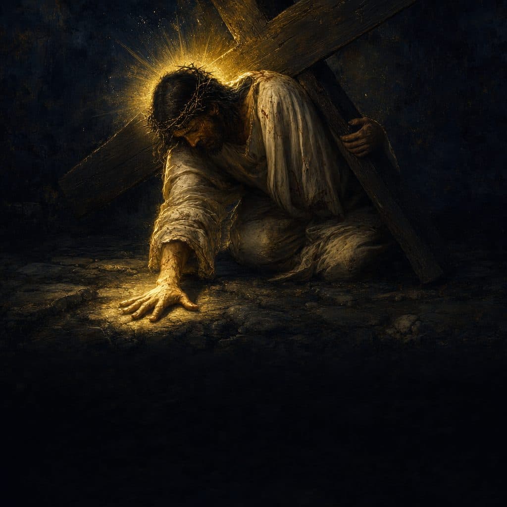 Third Station — Jesus Falls the First Time