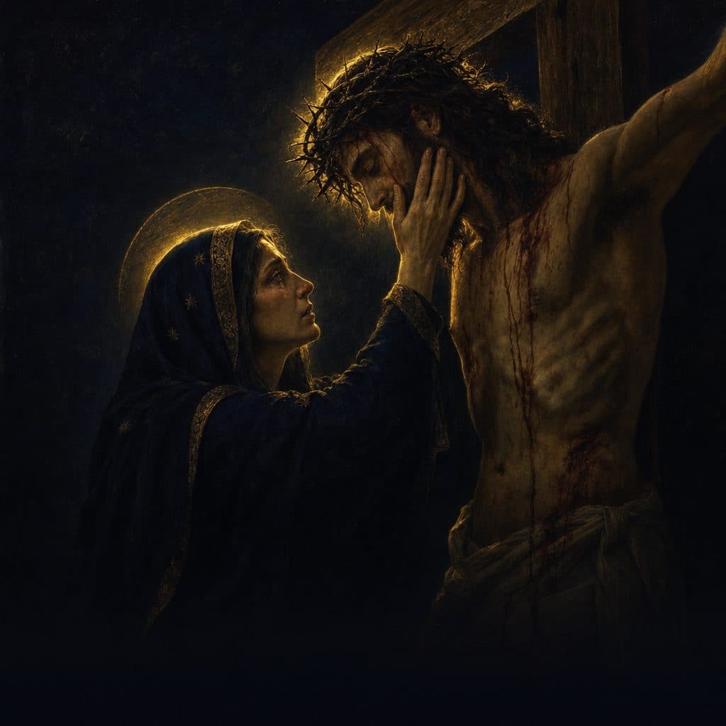 Fourth Station — Jesus Meets His Mother