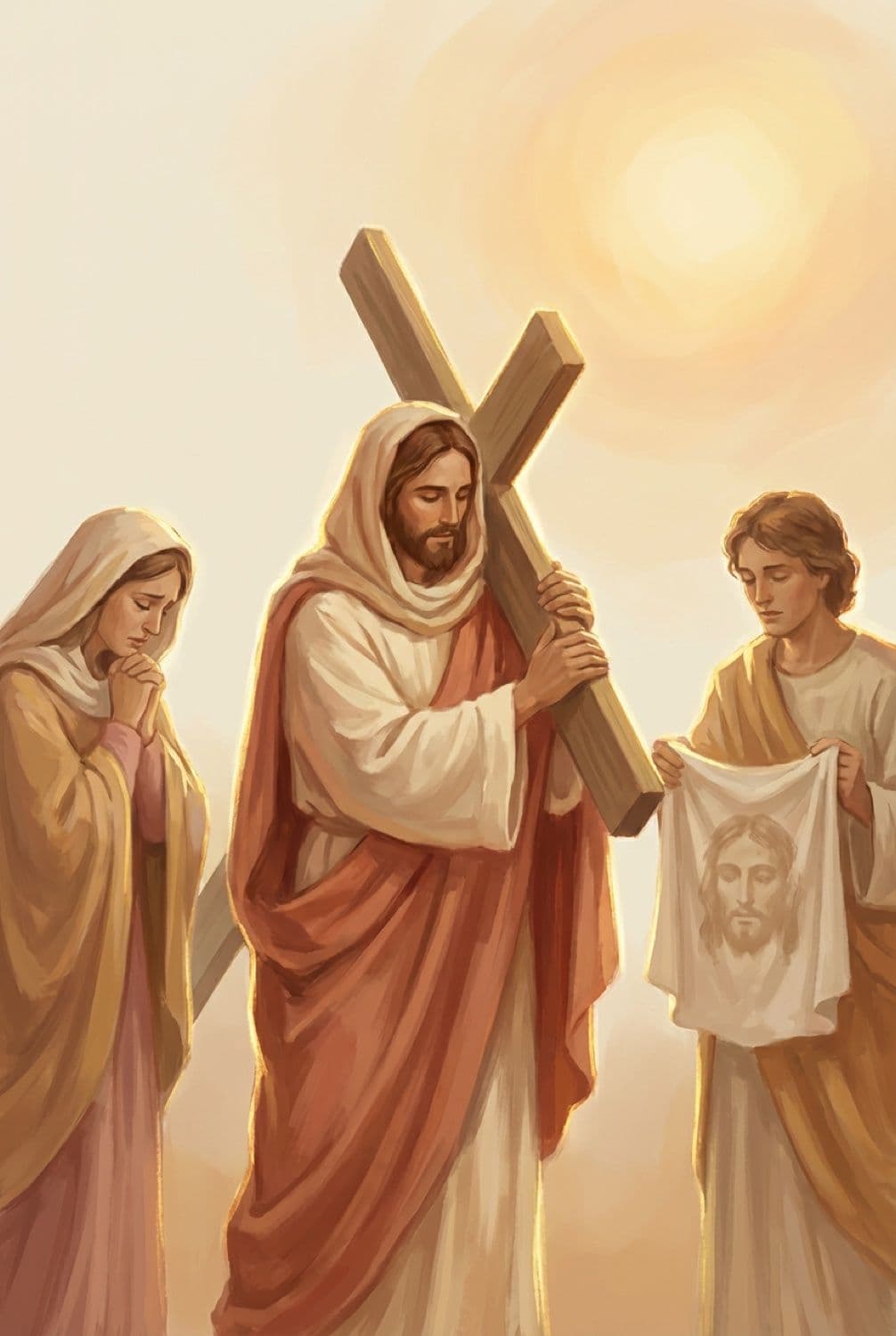 Fifth Station — Simon Helps Jesus Carry the Cross