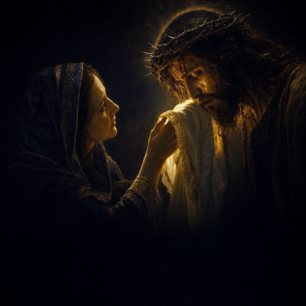 Sixth Station — Veronica Wipes the Face of Jesus
