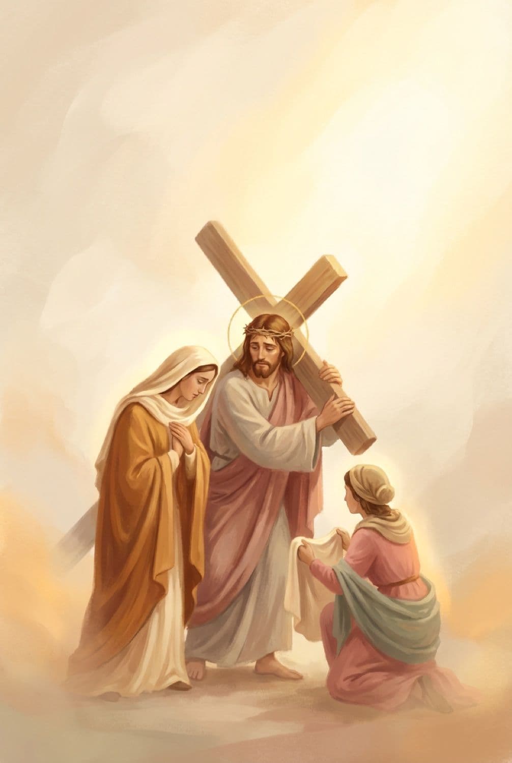 Eighth Station — Jesus Meets the Women of Jerusalem