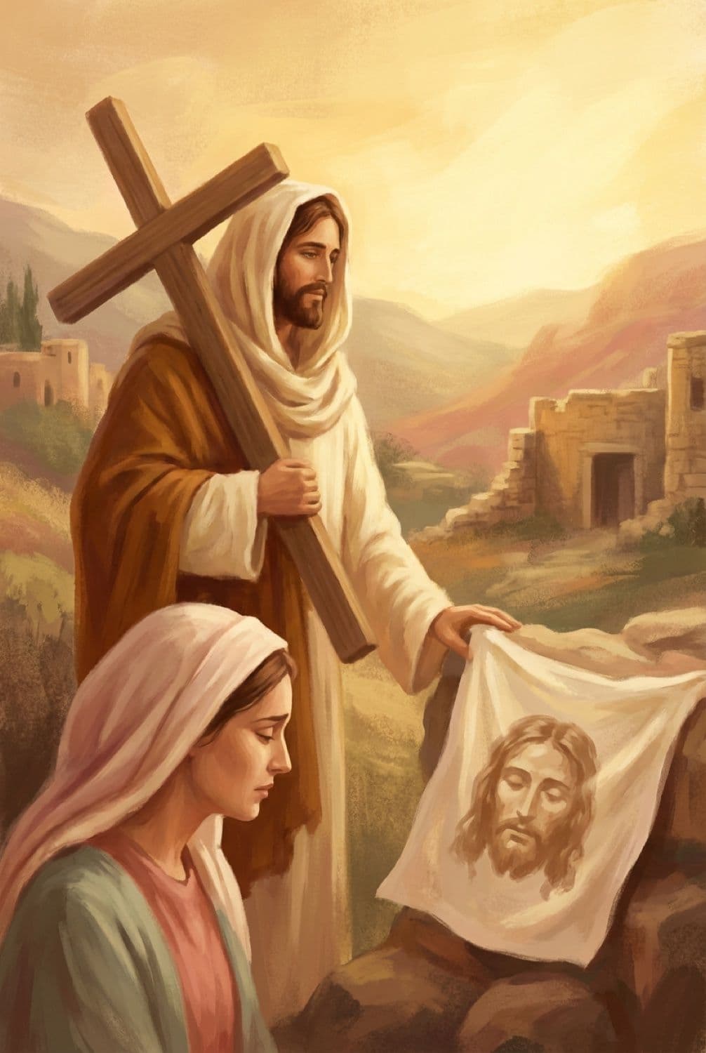Ninth Station — Jesus Falls the Third Time