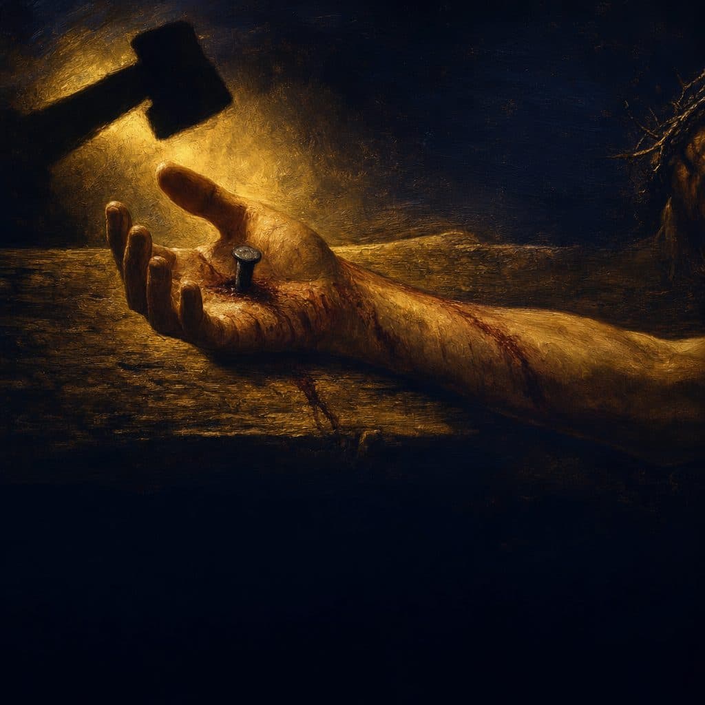 Eleventh Station — Jesus Is Nailed to the Cross