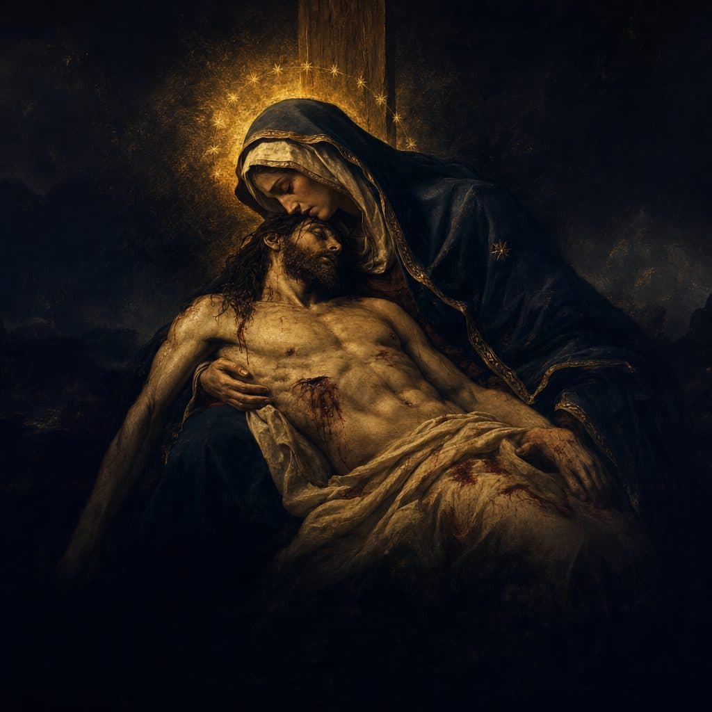 Thirteenth Station — Jesus Is Taken Down from the Cross
